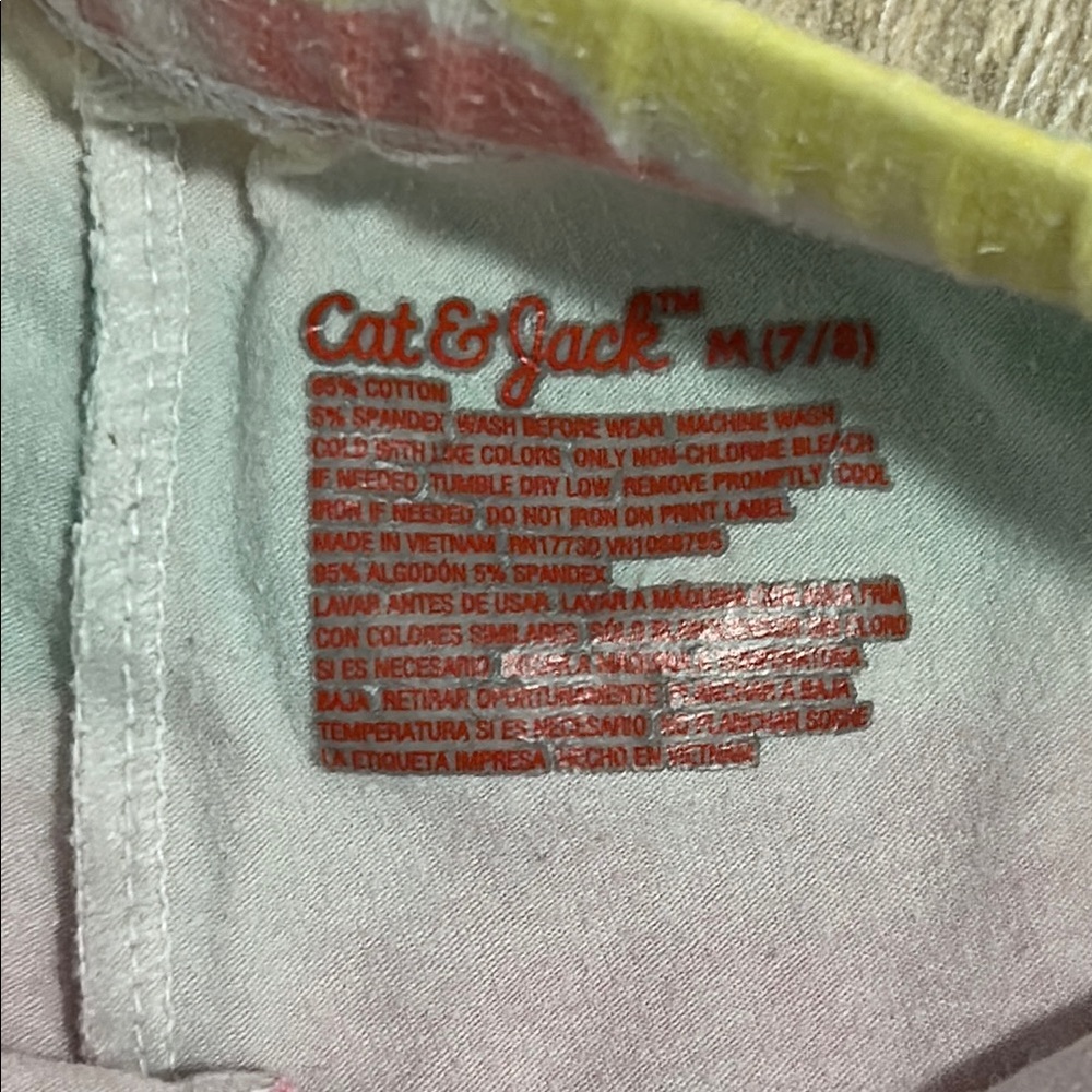 Cat & Jack Girl’s Tie-Dye Biker Shorts - Picture 2 of 5